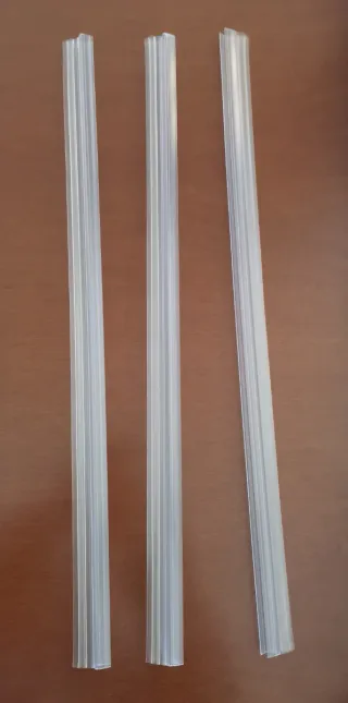 Tiras goma puerta bañera