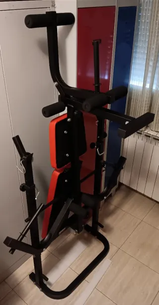 Banco de musculación plegable
