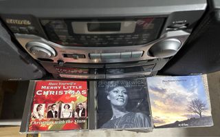 Aiwa CA-DW320  Sistema Estéreo Vintag + 3 CDs