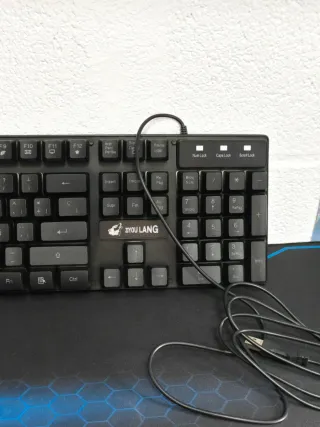 Teclado Gaming con cable