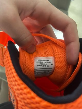 Nike Inflict 42 Zapatillas lucha Naranja