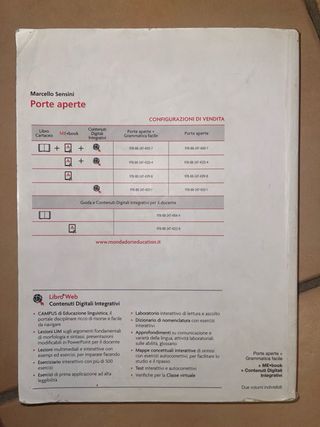 Libro di italiano la competenza linguistica