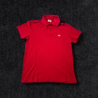 Polo Lacoste Rosso Uomo Taglia M