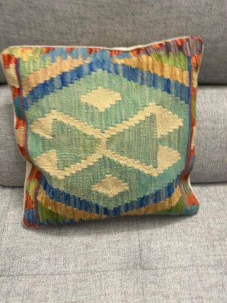 Cuscino decorativo kilim geometrico