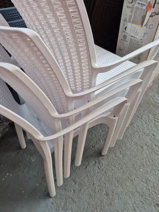 Pack de 4 sillas jardin Keter Bali