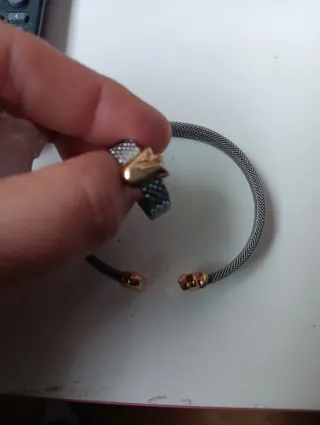 Conjunto Pulsera y Anillo Oro 18k