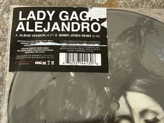 Lote 5 vinilos 7” de Lady Gaga Picture Disc