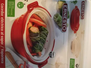 Cocedor eléctrico al vapor / Vaporera