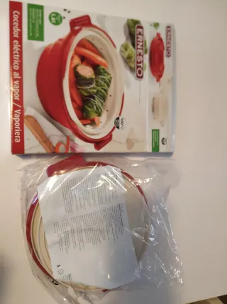 Cocedor eléctrico al vapor / Vaporera