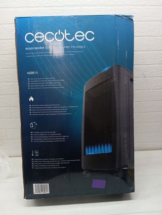 Estufa de gas llama azul 4200 w