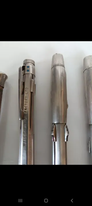 Lote Pluma y Bolígrafos MONTBLAC Plata 900