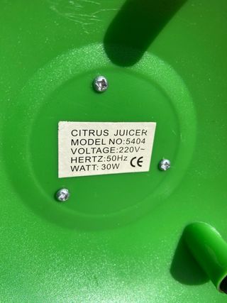 Exprimidor naranja vintage