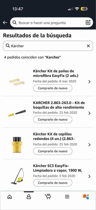 Limpiadora a vapor Karcher SC3 + complementos