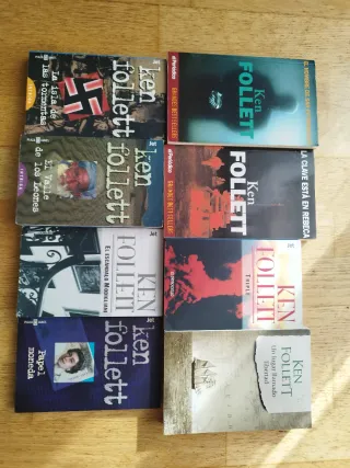 Lote libros Ken Follet