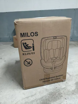 Silla Coche Milos MS 0/1/2/3 Base 360°