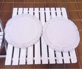 Mesa y 2 Sillas Terraza Plegables Madera