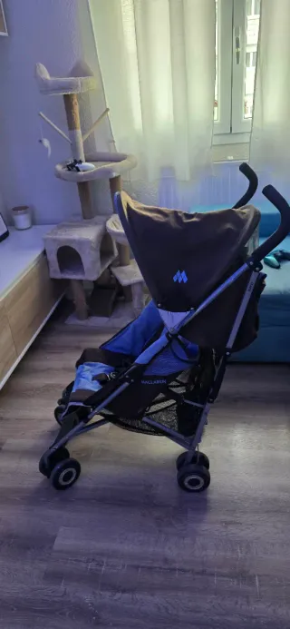 Carrito Maclaren Azul