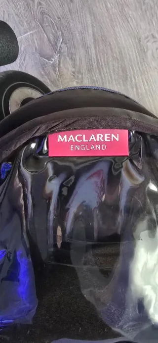 Carrito Maclaren Azul