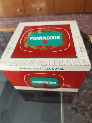 Caja Metálica Pompadour - Teteras