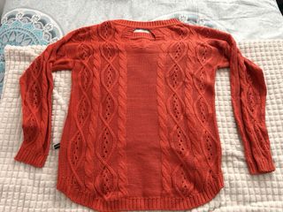 Jersey naranja trenzado talla S