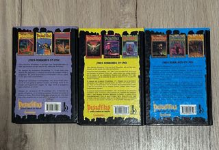 Lote 3 libros Pesadillas Edición Monstruo