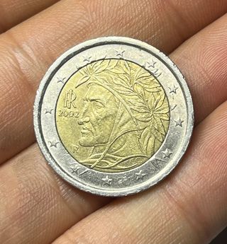 Moneda 2€ Italia Dante Alighieri 🇮🇹