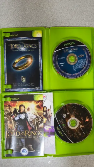 Xbox: El Retorno del Rey y La Comunidad del anillo