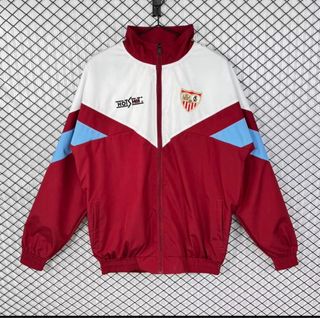 Sudadera Sevilla FC Vintage Hot Shot Roja Blanca