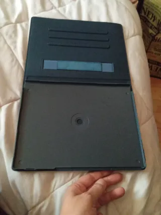 Funda azul para tablet