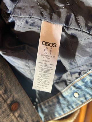 Cazadora vaquera con forro de borreguito