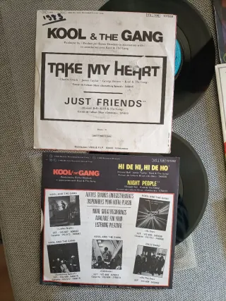 Kool & The Gang lote 7 singles 45 rpm 7"