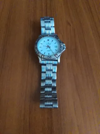 Reloj CALYPSO Caballero Plata y Blanco