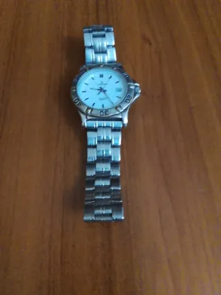 Reloj CALYPSO Caballero Plata y Blanco