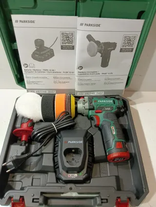 Pulidora PARKSIDE Nueva  con  Batería y Cargador
