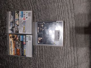 Resistance, Call of Duty MW3 y black ops (ps3)