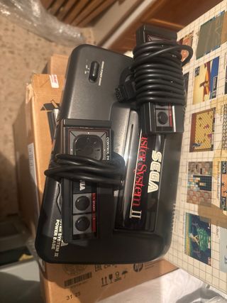 SEGA Master System II Consola Azul