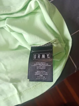 Camiseta Grimey verde talla S