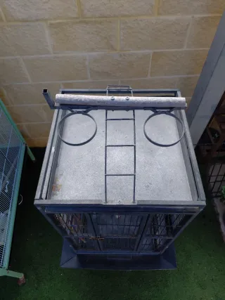 Jaula grande para loros y aves