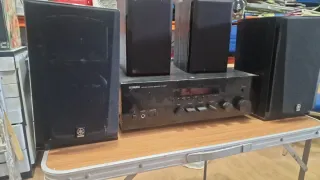 Receptor Yamaha R-S300 Negro