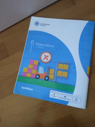 MATEMATICAS MOCHILA LIGERA 6 PRIMARIA CONSTRUYE...