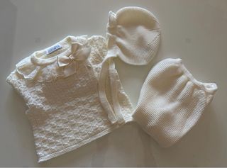 Conjunto bebé Juliana 1 mes