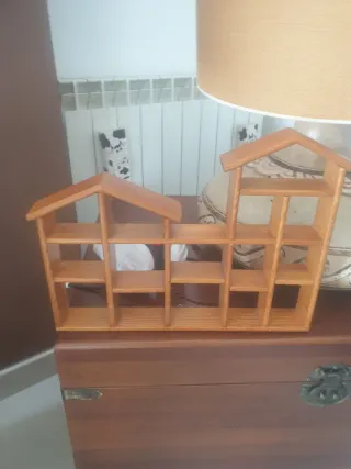 Casita de madera para miniaturas