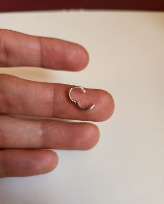 Aro Cartílago Plata SINGULARU