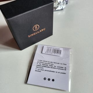 Aro Cartílago Plata SINGULARU