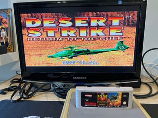 Desert Strike PAL SNES - Caja, Manual y Cartucho