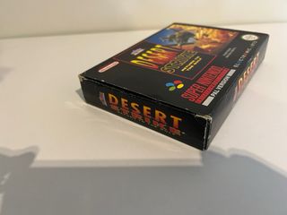 Desert Strike PAL SNES - Caja, Manual y Cartucho
