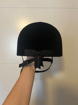 Casco Hípica Negro Fouganza