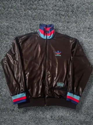Tuta Adidas Vintage Chile 62 Marrone