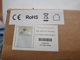 Lámpara de techo SKLUM Zico Blanca