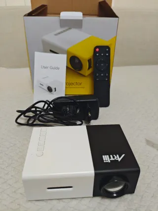 Proyector LED Blanco y Amarillo